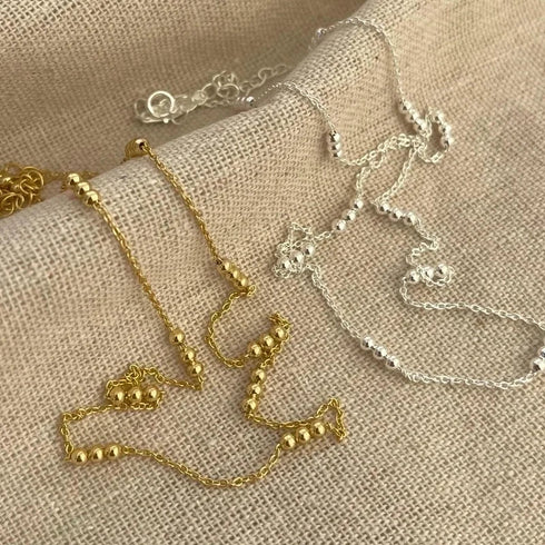 Colier din argint Zola (Silver/Gold)